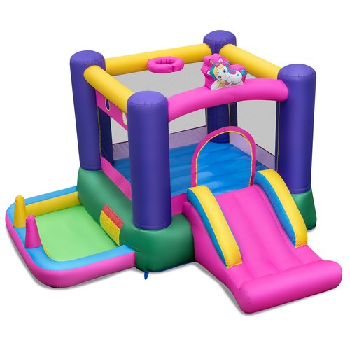 Inflatable bouncy castle with - inflatable,