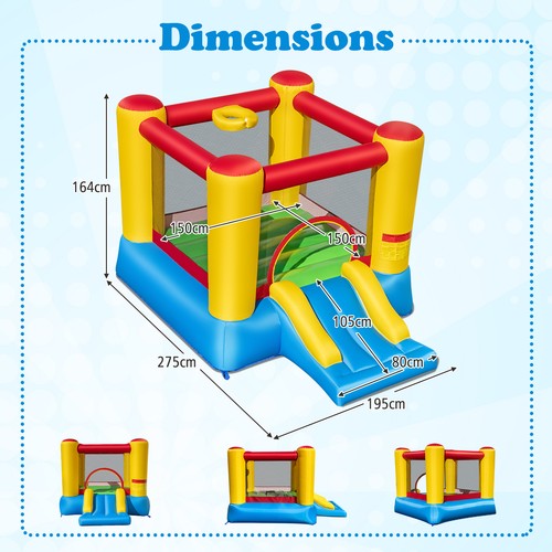 Inflatable bounce house - inflatable, kids