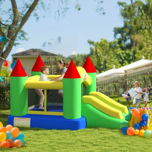 Bouncy castle with - castle,