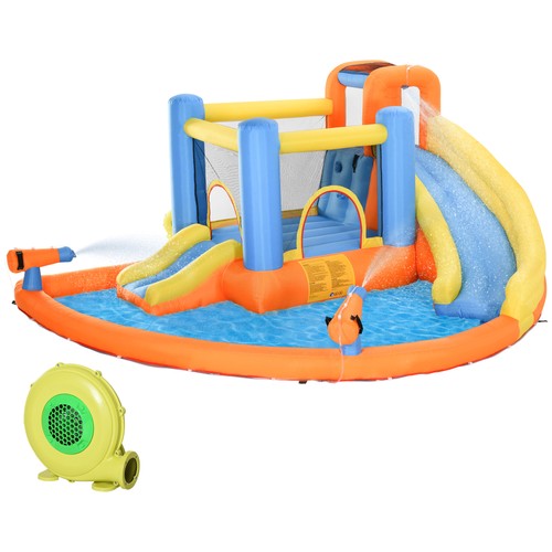 Bouncy castle with - castle,