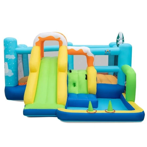Inflatable bounce castle long - castle,