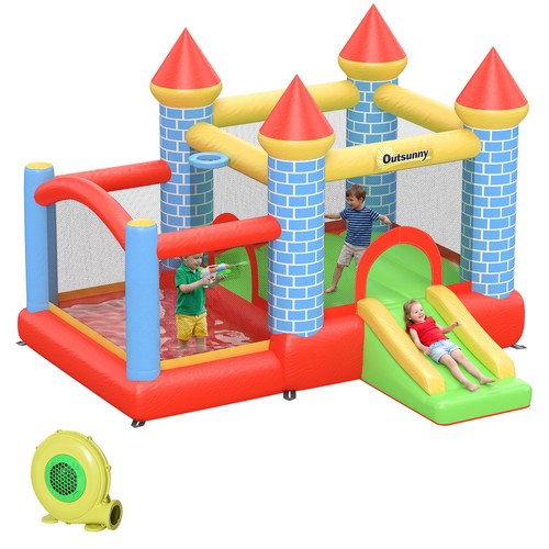 Outsunny kids bouncy castle - outsunny,
